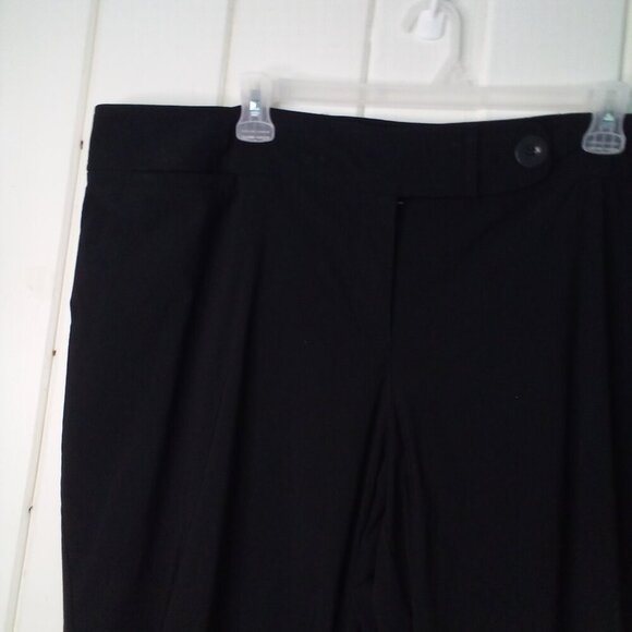 Jaclyn Smith Pants Women 24W Straight Casual Black - Picture 4 of 16